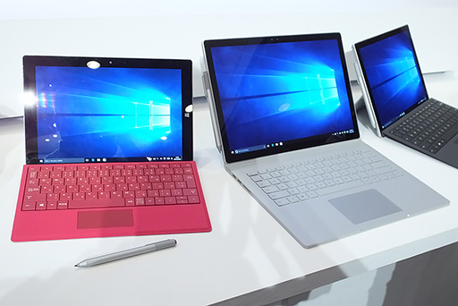 画像ギャラリー No.005のサムネイル画像 / 日本マイクロソフト，「Surface Pro 4」を11月12日に国内発売。ハイエンド2-in-1 PCの「Surface Book」は2016年初頭に