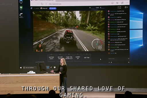 画像ギャラリー No.009のサムネイル画像 / Microsoft，同社初の液晶一体型デスクトップPCやWindows 10の次期大型アップデート計画を発表。Windows 10にゲーム実況機能を搭載