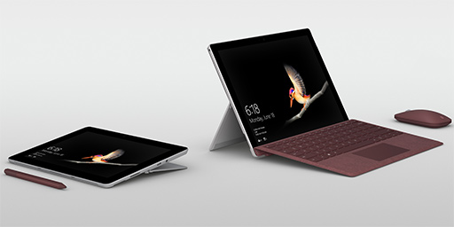 画像ギャラリー No.002のサムネイル画像 / 10型タブレットPC「Surface Go」が8月28日に国内発売。Office入りモデルのみで税込約7万円から