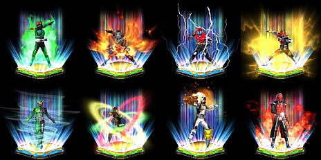 画像ギャラリー No.006のサムネイル画像 / 「仮面ライダー バトオンライン」のオープンβテストがYahoo!ゲームで開始。歴代ライダーが登場するブラウザゲーム