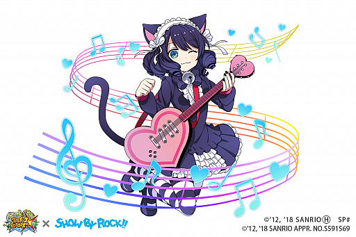 画像ギャラリー No.003のサムネイル画像 / 「フルボッコヒーローズX」,★5「シアン」がもらえる“SHOW BY ROCK!!”とのコラボキャンペーンを開催中