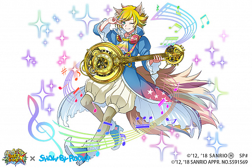 画像ギャラリー No.004のサムネイル画像 / 「フルボッコヒーローズX」,★5「シアン」がもらえる“SHOW BY ROCK!!”とのコラボキャンペーンを開催中