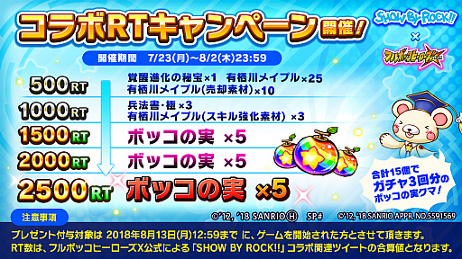 画像ギャラリー No.006のサムネイル画像 / 「フルボッコヒーローズX」,★5「シアン」がもらえる“SHOW BY ROCK!!”とのコラボキャンペーンを開催中
