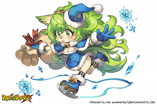 画像ギャラリー No.004のサムネイル画像 / 「フルボッコヒーローズX」,クリスマスver.のヒーローが手に入るレアガチャ&新ヒーローが登場するクエストが開催