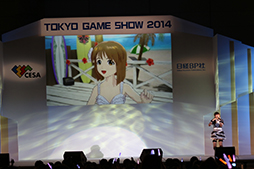 画像ギャラリー No.014のサムネイル画像 / ［TGS 2014］東京ゲームショウといえばやっぱりアイマス。ステージイベント「765プロ、学祭クイーンへの道スペシャル!!」の模様をレポート