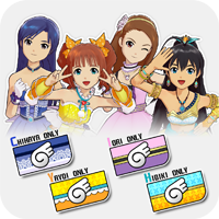 画像ギャラリー No.011のサムネイル画像 / 「アイドルマスター ワンフォーオール」のDLC「カタログ第14号」が6月24日に配信。ゲストは島村卯月，渋谷 凛，本田未央の3人