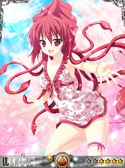 画像ギャラリー No.005のサムネイル画像 / 「聖魔爛戦!イクサヒメ」期間限定でお花見仕様のイクサヒメがクエストに登場
