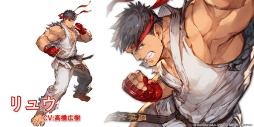 画像ギャラリー No.005のサムネイル画像 / 「グラブル」の「ウルトラストリートファイターIV」コラボが本日19:00に開始。ストリートファイターの姿になれる特別な武器が登場