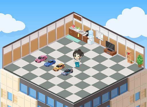 画像ギャラリー No.006のサムネイル画像 / 「デレステ」の痛車が「ドリフトスピリッツ」に登場。相互コラボイベントが本日スタート