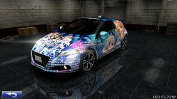画像ギャラリー No.009のサムネイル画像 / 「デレステ」の痛車が「ドリフトスピリッツ」に登場。相互コラボイベントが本日スタート