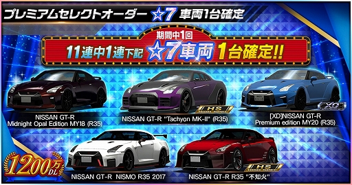 画像ギャラリー No.011のサムネイル画像 / 「ドリスピ」，1200万DL記念キャンペーンが開催中。ROADSTER“飛燕”Gold Editionが手に入るチャンスオーダーも実施