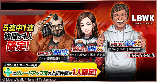 画像ギャラリー No.016のサムネイル画像 / 「ドリフトスピリッツ」,リバティーウォークコラボを開催中