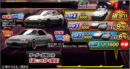 画像ギャラリー No.012のサムネイル画像 / 「ドリフトスピリッツ」×「湾岸MIDNIGHT」コラボイベント開催中