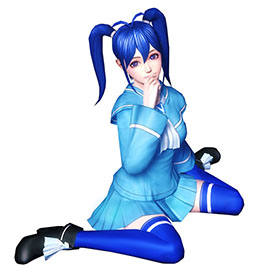 画像ギャラリー No.003のサムネイル画像 / 「ヴァルハラナイツ3 GOLD」が“いまいち萌えない娘”とコラボ。なりきり衣装を配信