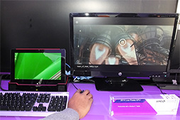 画像ギャラリー No.013のサムネイル画像 / ［CES 2014］これからのデスクトップPCは「テレビの上に置く」のがトレンド？ AMD，大型スマホサイズの超小型デスクトップPCを披露