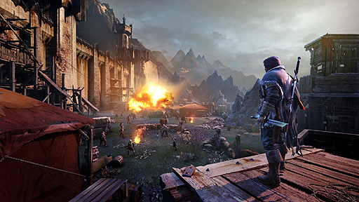 画像ギャラリー No.002のサムネイル画像 / 新作アクションRPG「Middle-earth: Shadow of Mordor」は，バットマン風のステルスアクションをフィーチャーか