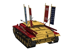 画像ギャラリー No.013のサムネイル画像 / 「ガールズ＆パンツァー 戦車道、極めます！」，あんこうチームが搭乗する戦車「IV号戦車D型」など，3つの車両の参戦が明らかに