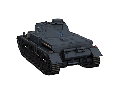 画像ギャラリー No.016のサムネイル画像 / 「ガールズ＆パンツァー 戦車道、極めます！」，あんこうチームが搭乗する戦車「IV号戦車D型」など，3つの車両の参戦が明らかに