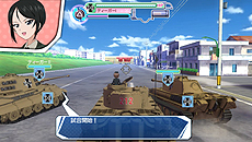 画像ギャラリー No.013のサムネイル画像 / 「ガールズ＆パンツァー 戦車道、極めます！」，バトルロイヤル/ストーリー両モードの対戦カード例がスクリーンショット共に公開