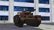 画像ギャラリー No.032のサムネイル画像 / 「ガールズ＆パンツァー 戦車道、極めます！」，バトルロイヤル/ストーリー両モードの対戦カード例がスクリーンショット共に公開