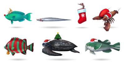 画像ギャラリー No.013のサムネイル画像 / 「LINE フィッシュアイランド」，限定LINEスタンプをもらえるイベントが開催中