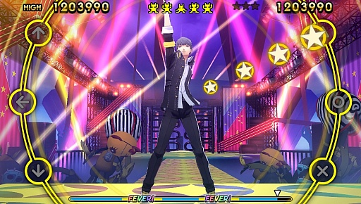 画像ギャラリー No.003のサムネイル画像 / 「ペルソナ4 ダンシング・オールナイト」のプレイレポート。完成度の高いサウンドと,ペルソナ使い達のキレッキレダンスに魅了された
