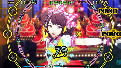 画像ギャラリー No.007のサムネイル画像 / 「ペルソナ4 ダンシング・オールナイト」のプレイレポート。完成度の高いサウンドと,ペルソナ使い達のキレッキレダンスに魅了された