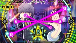 画像ギャラリー No.027のサムネイル画像 / 「ペルソナ4 ダンシング・オールナイト」のプレイレポート。完成度の高いサウンドと,ペルソナ使い達のキレッキレダンスに魅了された