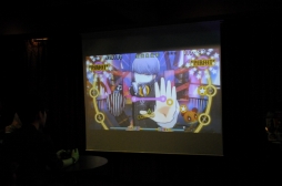 画像ギャラリー No.008のサムネイル画像 / 大スクリーンで行われた「ペルソナ4 ダンシング・オールナイト」試遊会をレポート。パセラコラボカフェが7月20日まで開催中