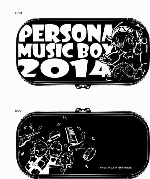 画像ギャラリー No.003のサムネイル画像 / 「PERSONA MUSIC BOX 2014」,会場で販売するTシャツなどのグッズを公開