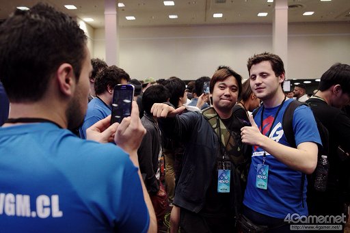画像ギャラリー No.015のサムネイル画像 / ［EVO2015］「P4U2」で超選手が優勝，「ウルIV」日本勢からときど選手，ももち選手，aiai選手，ネモ選手の4人がベスト8へ。EVO初日まとめ