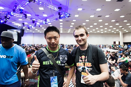 画像ギャラリー No.092のサムネイル画像 / ［EVO2015］「P4U2」で超選手が優勝，「ウルIV」日本勢からときど選手，ももち選手，aiai選手，ネモ選手の4人がベスト8へ。EVO初日まとめ