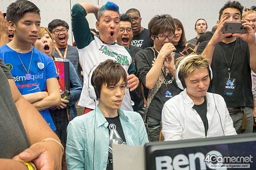 画像ギャラリー No.109のサムネイル画像 / ［EVO2015］「P4U2」で超選手が優勝，「ウルIV」日本勢からときど選手，ももち選手，aiai選手，ネモ選手の4人がベスト8へ。EVO初日まとめ