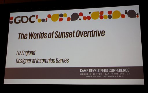 画像ギャラリー No.001のサムネイル画像 / ［GDC 2015］「Sunset Overdrive」は，システムやマップを大胆に作り直して「真のオープンワールド」の実現を目指した