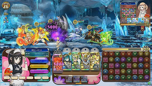 画像ギャラリー No.002のサムネイル画像 / 「パズドラ バトルトーナメント」夏休みイベントで「ゴッドフェス」「くじ引き」開催