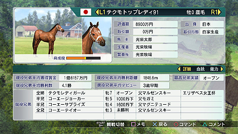 画像ギャラリー No.008のサムネイル画像 / 「Winning Post 8」,ストーリーモードの概要と,オーナーブリーダーであるプレイヤーが“できること”の数々を公開