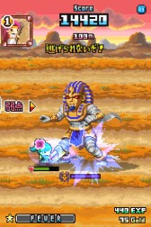 画像ギャラリー No.002のサムネイル画像 / 「LINE らんらん勇者」,特別なかまも手に入るイベント「呪いのファラオ」実施