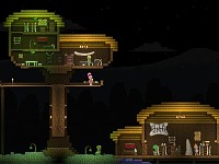 画像ギャラリー No.001のサムネイル画像 / 「Terraria」チームによるサンドボックス型2Dアクションゲーム「Starbound」のβ版がリリース。未知の惑星でサバイバル生活を楽しもう