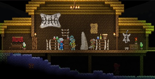 画像ギャラリー No.002のサムネイル画像 / 「Terraria」チームによるサンドボックス型2Dアクションゲーム「Starbound」のβ版がリリース。未知の惑星でサバイバル生活を楽しもう