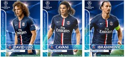 画像ギャラリー No.002のサムネイル画像 / 「ワールドサッカーコレクションS」，UEFAチャンピオンズリーグカードが2014-15シーズンの最新データに対応