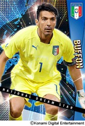 画像ギャラリー No.001のサムネイル画像 / 「ワールドサッカーコレクションS」，イタリア代表の選手カードが実装に