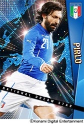 画像ギャラリー No.002のサムネイル画像 / 「ワールドサッカーコレクションS」，イタリア代表の選手カードが実装に