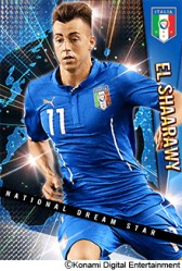 画像ギャラリー No.004のサムネイル画像 / 「ワールドサッカーコレクションS」，イタリア代表の選手カードが実装に