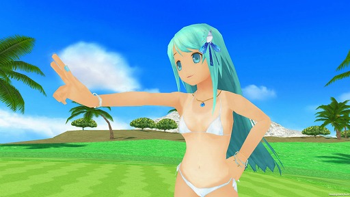画像ギャラリー No.017のサムネイル画像 / 「ぐるぐるイーグル」，水着のキャラと対戦を行う“バカンスバトル”が開幕