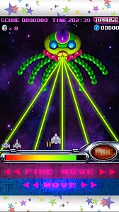画像ギャラリー No.022のサムネイル画像 / STG「スペース★ギャラガ」が事前登録受付中。アニメ「スペース★ダンディ」とのコラボで「ギャラガ」に新要素を導入