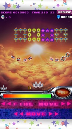 画像ギャラリー No.004のサムネイル画像 / シューティングゲーム「スペース★ギャラガ」のAndroid版が本日配信に