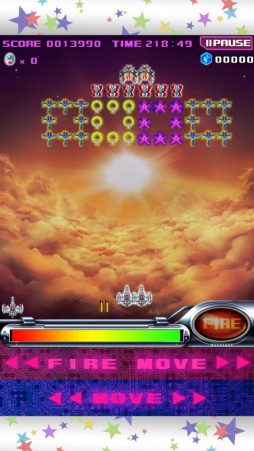 画像ギャラリー No.005のサムネイル画像 / シューティングゲーム「スペース★ギャラガ」のAndroid版が本日配信に