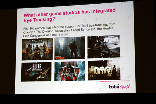 画像ギャラリー No.003のサムネイル画像 / ［GDC 2016］「ディビジョン」はなぜアイトラッキングシステムに対応したのか。さまざまな利点が語られたレクチャーの模様をレポート
