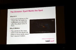 画像ギャラリー No.018のサムネイル画像 / ［GDC 2016］「ディビジョン」はなぜアイトラッキングシステムに対応したのか。さまざまな利点が語られたレクチャーの模様をレポート