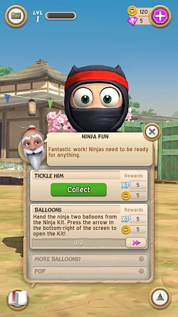 画像ギャラリー No.005のサムネイル画像 / 忍者をいじりまくるiOS向け育成アクションゲーム「Clumsy Ninja」を紹介する「(ほぼ)日刊スマホゲーム通信」第423回